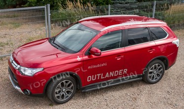 сатинова рамка на попільничку Mitsubishi Outlander фото