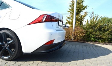 Накладка на задний бампер Lexus IS Mk3 H  фото