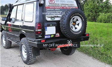 Силовой задний бампер версия без фонарей Land Rover Discovery 1 (1989-1998) фото