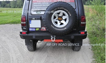 Силовой задний бампер версия без фонарей Land Rover Discovery 1 (1989-1998) фото