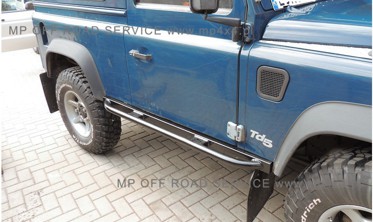 Силовые пороги  Land Rover Defender 90 (1990-2016) фото