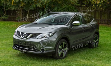декоративная накладка (листва) переднего бампера Nissan Qashqai фото