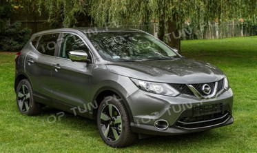 декоративная накладка (листва) переднего бампера Nissan Qashqai фото
