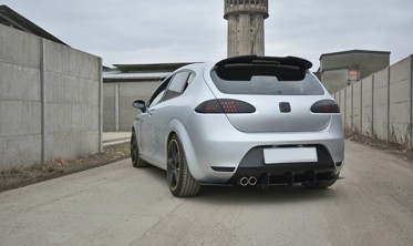 Дифузор заднього бампера Seat Leon Mk2 Cupra/FR вер.1 фото