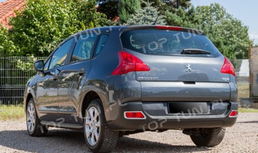 хром накладки противотуманок задних Peugeot 3008 фото