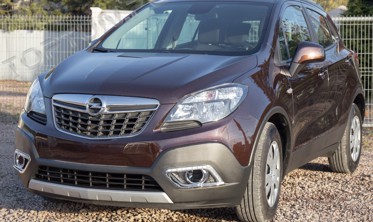 рамки противотуманок с LED огнями Opel Mokka (дорест.) фото