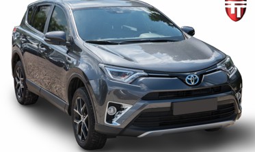 хром накладки протитуманок передніх Toyota Rav4 фото