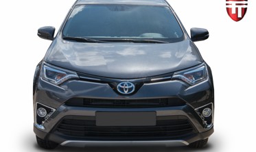 хром накладки противотуманок передних Toyota Rav4 фото