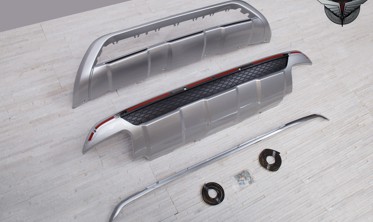 накладки переднього та заднього бампера Volvo XC60 (післ.) фото