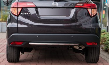 накладка на задній бампер Honda HRV фото