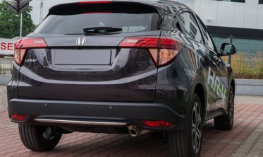 накладка на задний бампер Honda HRV  фото