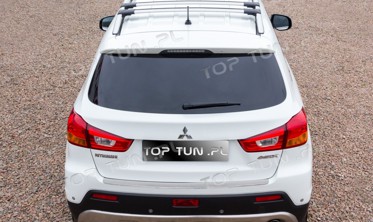 алюмінієві рейлінги на дах Mitsubishi ASX фото