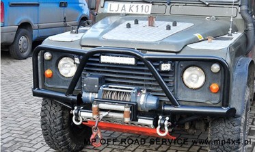 Силовий передній бампер Land Rover Defender 90/110/130 (1990-2016) фото