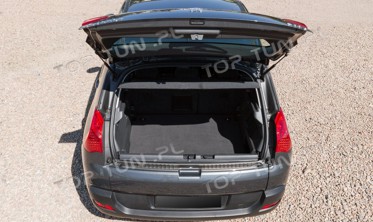 защитная хром накладка на багажник Peugeot 3008 фото