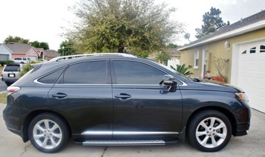 пороги (підніжки бічні) Lexus RX 350/270 (AL10) фото