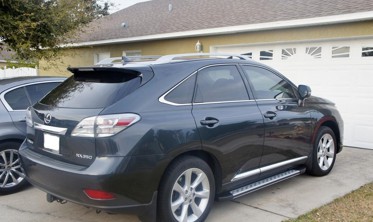 пороги (підніжки бічні) Lexus RX 350/270 (AL10) фото