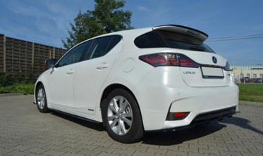 Диффузоры (накладки) под боковые пороги Lexus CT Mk1 Facelift фото
