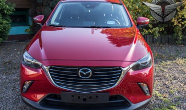 хром накладки на зеркала вокруг поворотов MAZDA CX-3  фото