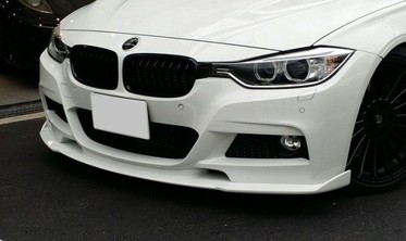 Накладка (юбка) передняя BMW F30 / F31 стиль HAMANN фото