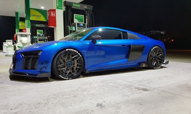 Дифузори порогів Audi R8 MK2 фото