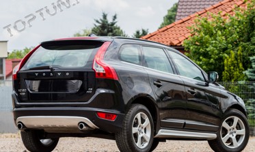 защитная накладка заднего бампера Volvo XC60 (дорест.) фото