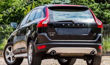 защитная накладка заднего бампера Volvo XC60 (дорест.) фото