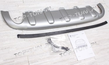 защитная накладка заднего бампера Volvo XC60 (дорест.) фото