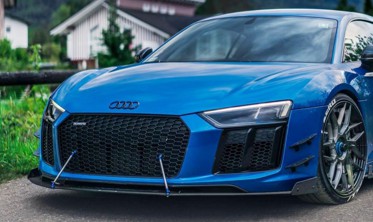 Дифузор переднього бампера Racing Audi R8 Mk2 фото