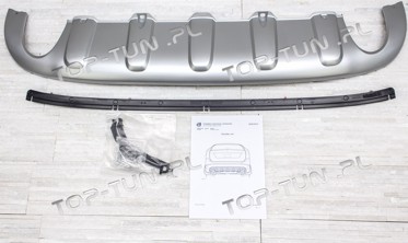 защитная накладка заднего бампера Volvo XC60 (дорест.) фото
