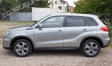 хром накладки на двери Suzuki Vitara II фото