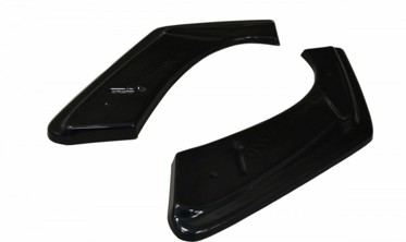 Боковые диффузоры заднего бампера Honda Civic MK9 рестайл фото