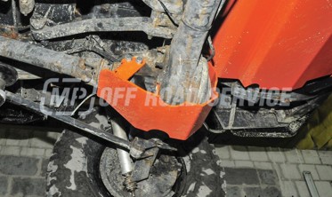 Захист головки заднього мосту Land Rover Defender 110/130 фото