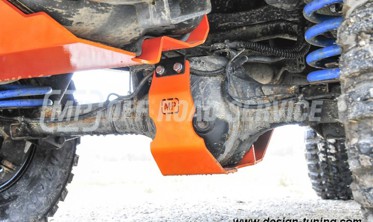 Защита головки заднего моста Land Rover Defender 110/130 фото