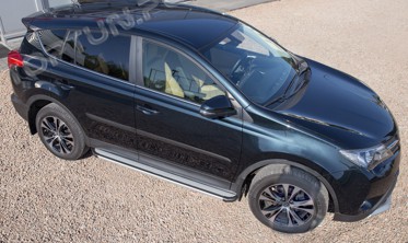 пороги (подножки боковые) Toyota Rav4 OEM фото