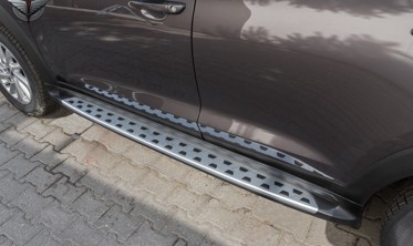 пороги (подножки боковые) Hyundai Tucson фото