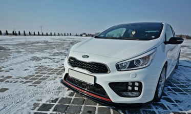 Губа переднього бампера Kia Ceed/ProCeed GT MK2 вер.1 фото