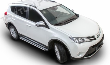 пороги (подножки боковые) Toyota Rav4 OEM фото