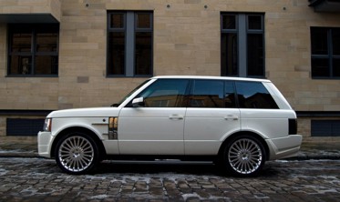 алюминиевые рейлинги на крышу Range Rover Vogue L322 фото