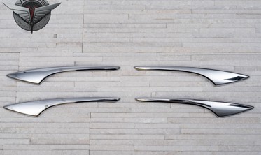 хром накладки на ручки дверей Lexus NX фото