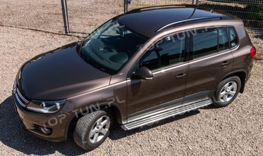 пороги (підніжки бічні) Volkswagen Tiguan OEM фото