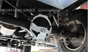 Захист головки заднього мосту Land Rover Discovery 2 фото