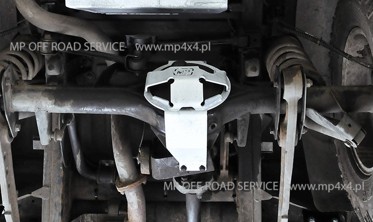 Защита головки заднего моста Land Rover Discovery 2 фото