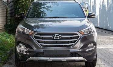 комплект накладок на бампера Hyundai Tucson (нержавейка) фото