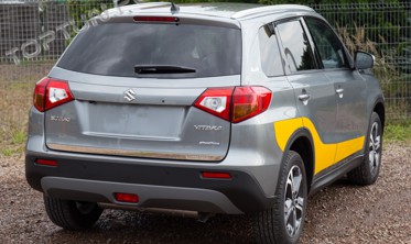 Хром накладка на кришку багажника Suzuki Vitara II (нижня) фото