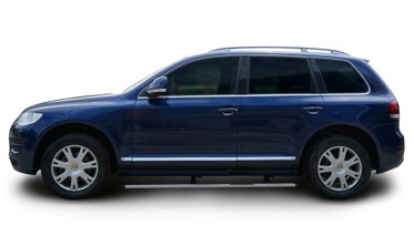 Электрические боковые пороги Volkswagen Touareg фото