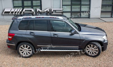пороги (подножки боковые) Mercedes GLK фото