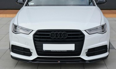 Передній тюнінг дифузор Audi S6/A6 S-line C7 FL вер. 1 фото