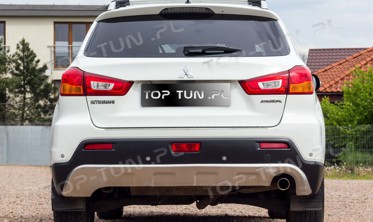шторка-полка багажника Mitsubishi ASX, черная фото