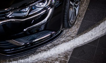 Дифузор переднього бампера Renault Talisman вер.1 фото