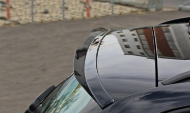 Накладка на спойлер BMW 3 E91 M-pack післярестайл фото